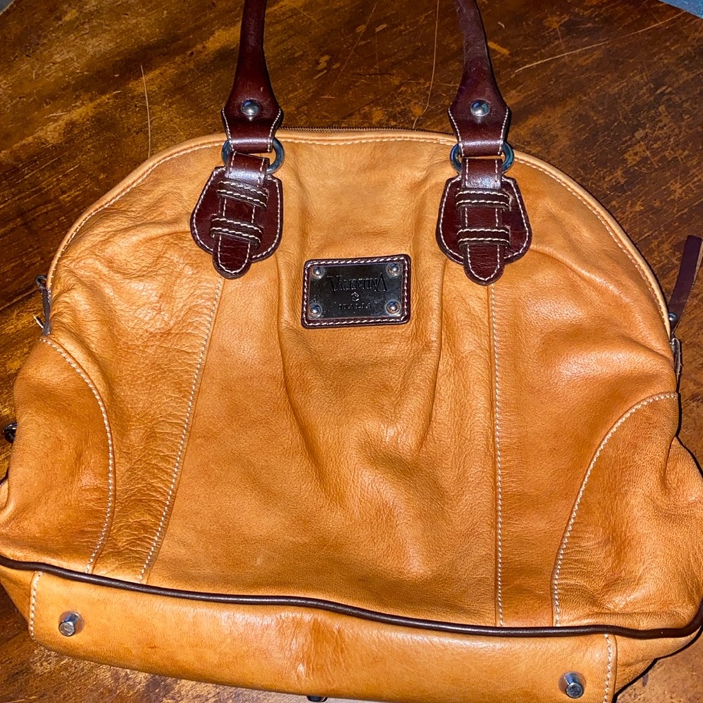 Valentina leather handbag